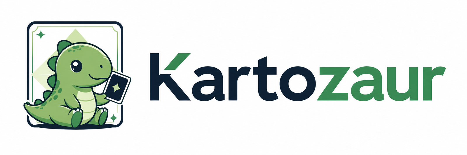 Kartozaur | Logo Wide